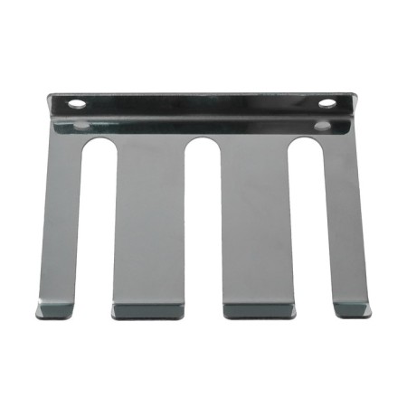 Holder for storing skewers with 6 items, wall -mounted, made of stainless steel-4