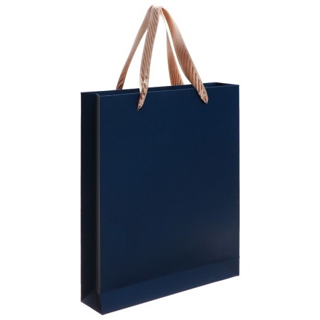 Organizer on the rings of A6+, 80 sheets, leatherette, with a stream, a line, with a handle, in a gift box, blue-13