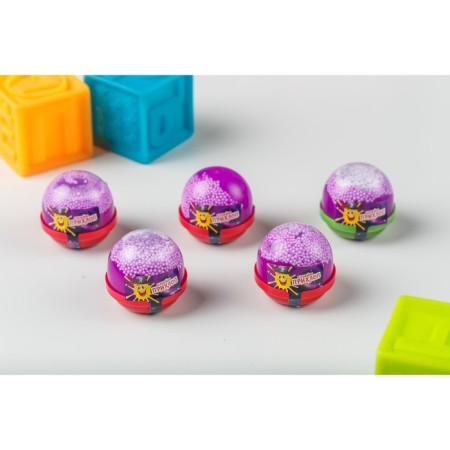 Slime, purple capsule with balls 40 g-2