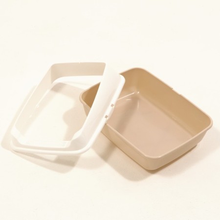 Cat tray without a mesh 50.5 x 39 x 23 cm, beige-4