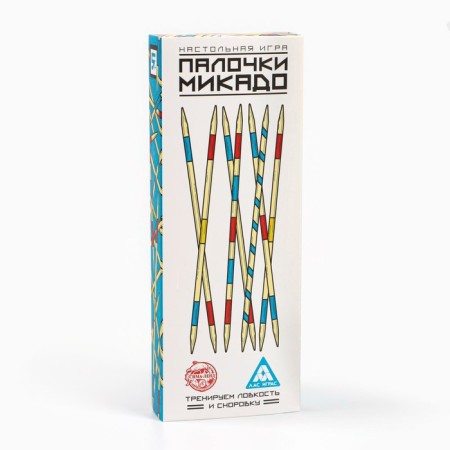 Board game "Mikado sticks", 31 wooden wand, 5+-6