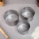 A set of baking forms and calculation "Circle", D-20, H-12 cm, 6 pcs