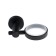 ACCOONA toothbrushes, wall -mounted, black color, brass