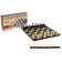 Chess, checkers, board games, set 2 in 1, plastic board 20 x 20 cm