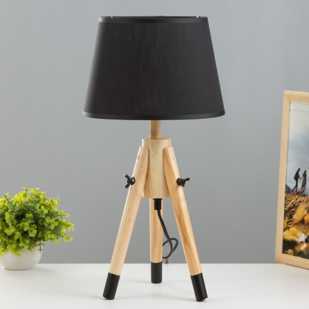 Hell lamp "Alsen" E27 40W black 24x24x48cm Risalux