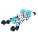 Stroller for dolls, summer "zebra", metal frame
