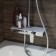 Shower system IDDIS SheLFY SheSB3BI06, tropical shower, shower, brass, chrome