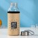 A glass bottle in the Czech “Idea”, 300 ml, h = 17.5 cm, Mix drawing