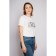 Women's T -shirt Let’s Go, size 56, Milk color
