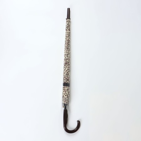 Umbrella - a semiautomatic “leopard” cane, Eponge, 10 spokes, r = 50 cm, color mix-4