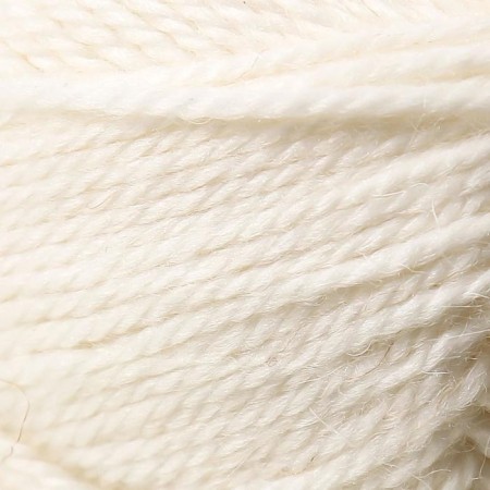 Yarn "Harmony" 50% wool, 50% acrylic 245m/100g (205 white)-2