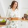 Apron "Ethel" Berry Garden 60x70 cm, 100% cotton, reps 210 g/m2