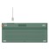 Keyboard A4Tech FSTYLER FBX51C green USB wireless BT/Radio Slim Multimedia (FBX51C 1033886