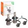 LED LED H4, 12/24V, 28W, 6500K White, 5000lm, for reflect./Lines. 2 pcs