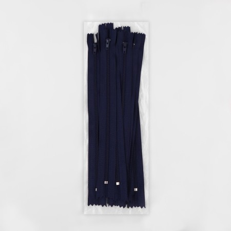 Lightning "Spiral", No. 3, non-proceeding, castle machine, 20 cm, dark blue color-2