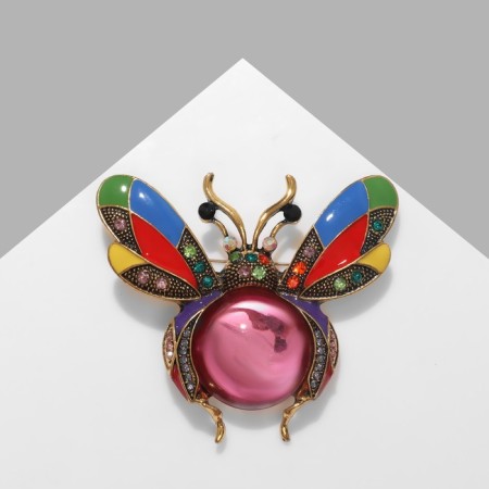 Book "Butterfly" stained glass, colored in black gold