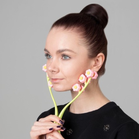 Facial massage "Bouquet", 22.5 × 6.5 × 3.5 cm, 12 videos, mixing color-1