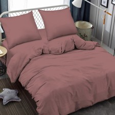 Постельное бельё 2 сп Amore Mio, размер 180х210 см, 175х215 см, 70х70 см - 2 шт, цвет розовый