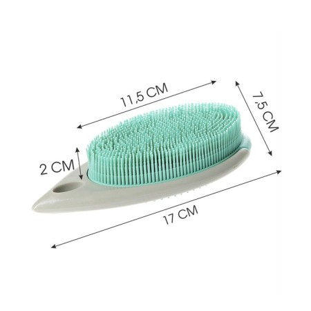Rubber brush for clothes, textiles, upholstery-1