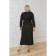 Female dress, size 54, black color