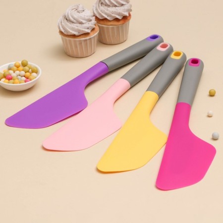 Spatula Confectionery Dolyana "Chester", 34 × 7.5 × 2 cm, color mix-3