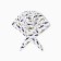 Children's bandana, white color, size 46-48