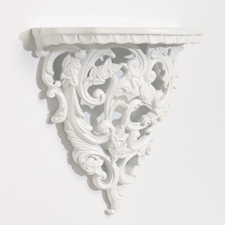 Nast-layer decor, 20.5 x 19 cm, white-2