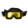 Mask glasses for motor vehicles, glass is two-layer yellow, yellow color