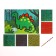 Sticky mosaic "Dinosaur", EVA stickers + rhinestones