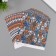 Scrapbooking paper "Africa. Faces" density 180 grams set 10 pcs 15.5x17 cm