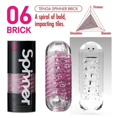 Masturbator Tenga Spinner Brick-4