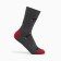 Male socks (2 pairs), black/gray color, size 44-45