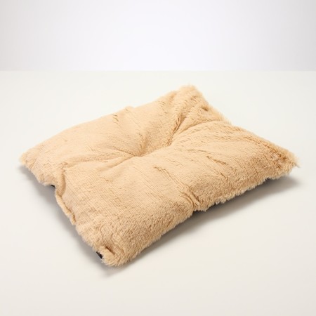 An animals bed, 60*50*15 cm, martial, synthetic winterizer, temptation. Fur, green-4