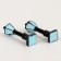 Puppet miniature "City Lantern", set 2 pcs., Size 1 pc. - 1.2 × 1.2 × 5.5 cm