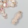 Decor for creativity plastic for metal "Skull with a rhinestone" gold mix 0.9x0.5x3 cm