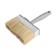 Tundra-macleure, natural bristles, plastic handle, 50x140 mm