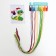 Cross -stitching for children for the New Year “Snake in a hat”, 14 x 10 cm, New Year's set for creativity