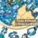 Wooden puzzle in the frame "Retro collage"