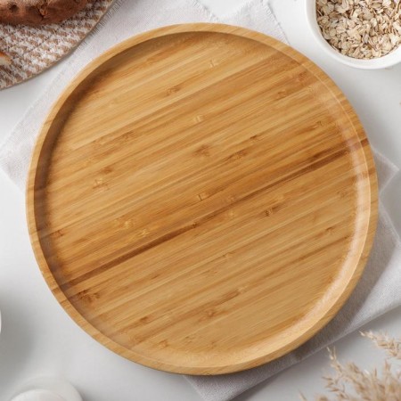 Dish, d = 30.5 cm, bamboo