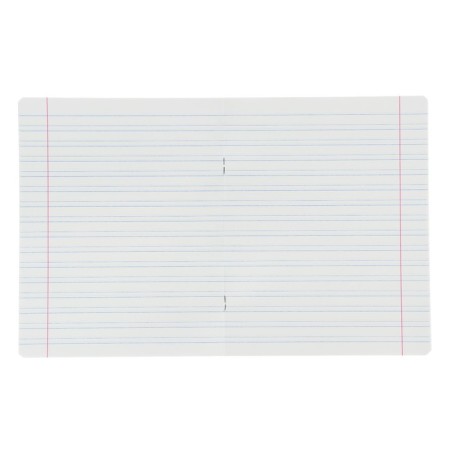 Notebook 12 sheets in the narrow line "School", cover coated cardboard, offset unit, mix-2