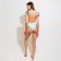 Women's swimsuit Minaku "Summer Rose", size 48, blue color