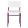 Children's growing chair "Fairy" "My baby", 1-2 group, color white-violet