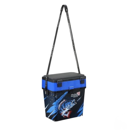 Fisherman Ice Fishing Box Blue (HS-IB-19-Fing) Helios-9