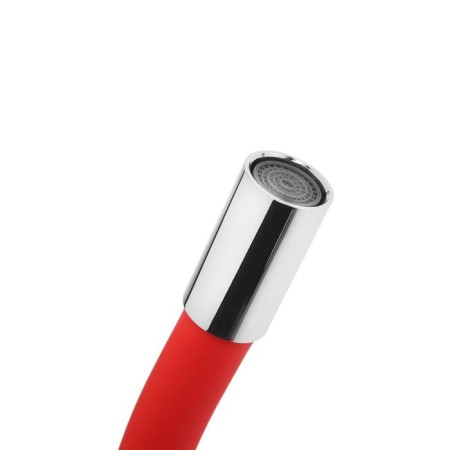 MIRA 5098-1 kitchen mixer, single-leaf, 35 mm cartridge, flexible surge, chrome/red-2