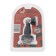 Door emphasis, magnetic Lockland, black color, 91x167 mm