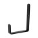 Holder wall, universal, 140x110x50x20, black color