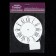 Stencil plastic "Two sets of numbers" Round, 15x15 cm