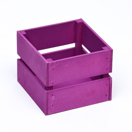 Raise lilac box, 11.5 x 10.5 x 9 cm-1