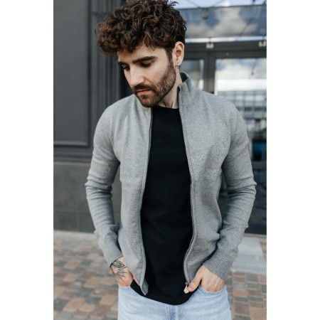Jumper male ise, size 54, color gray color-3