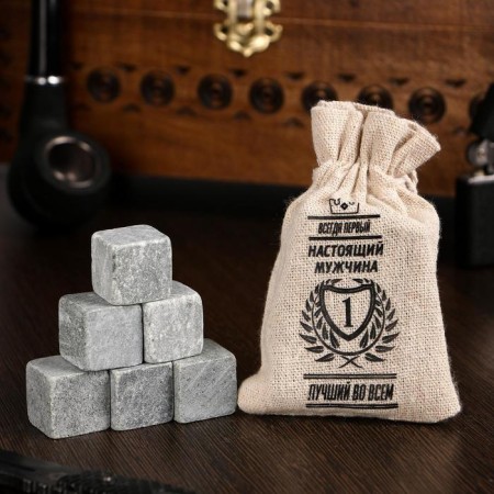Ships for whiskey in the bag "Always the first", natural statite